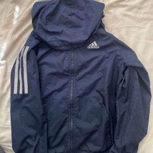 Adidas Navy Windbreaker